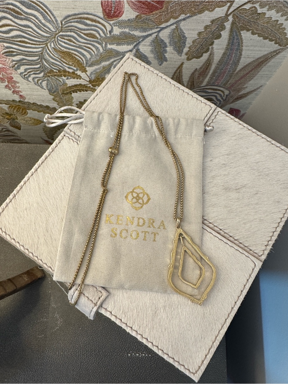 Kendra Scott Gold Simon Pendant Necklace